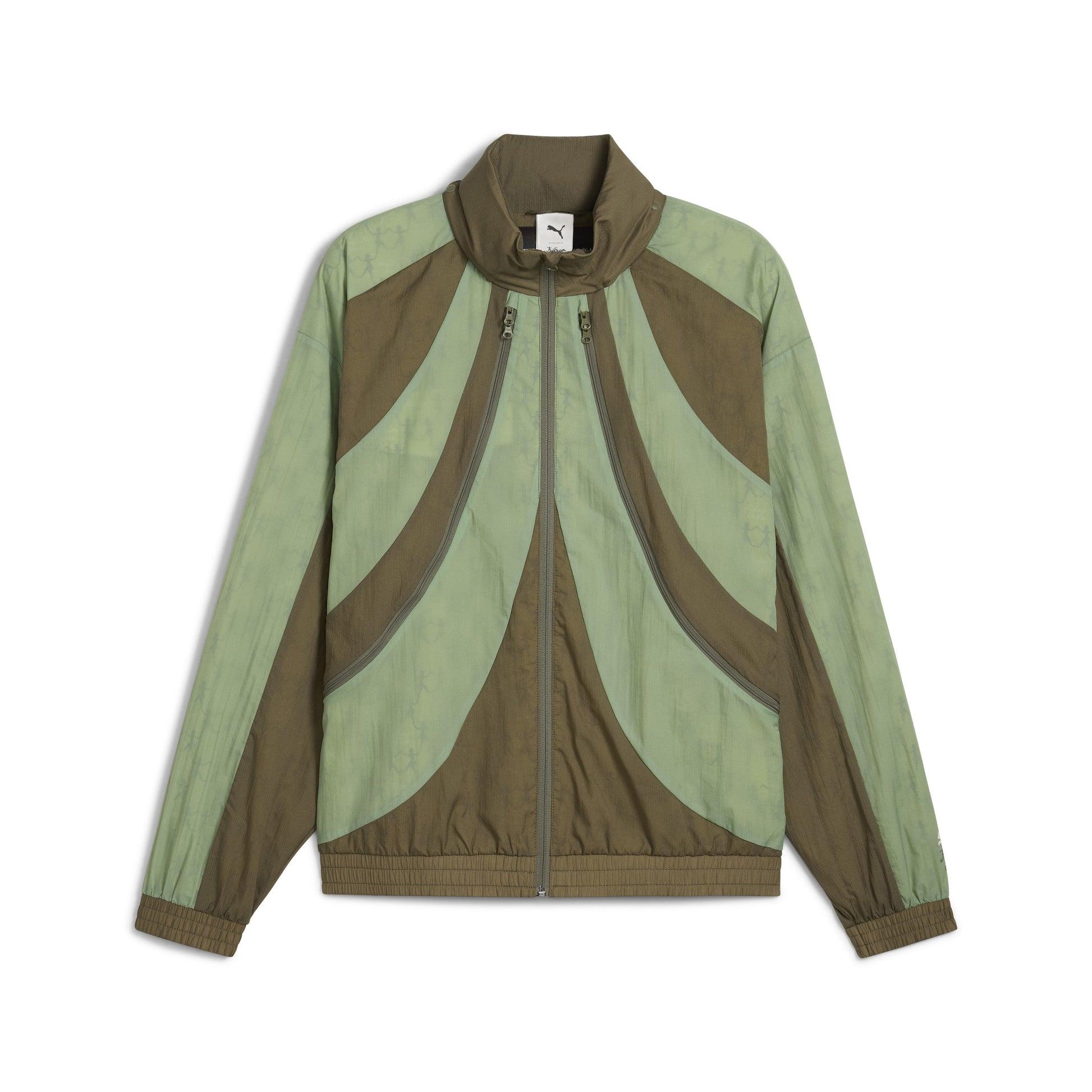 PUMA X KIDSUPER WINDBREAKER [Dusty Green] by KIDSUPER STUDIOS