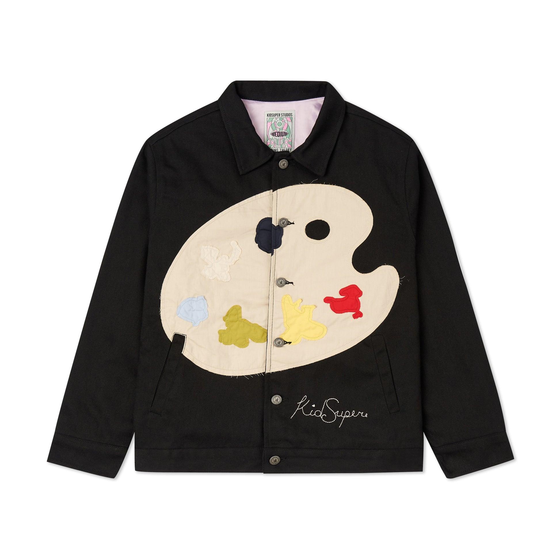 Paint Palette Work Jacket [Black] by KIDSUPER STUDIOS