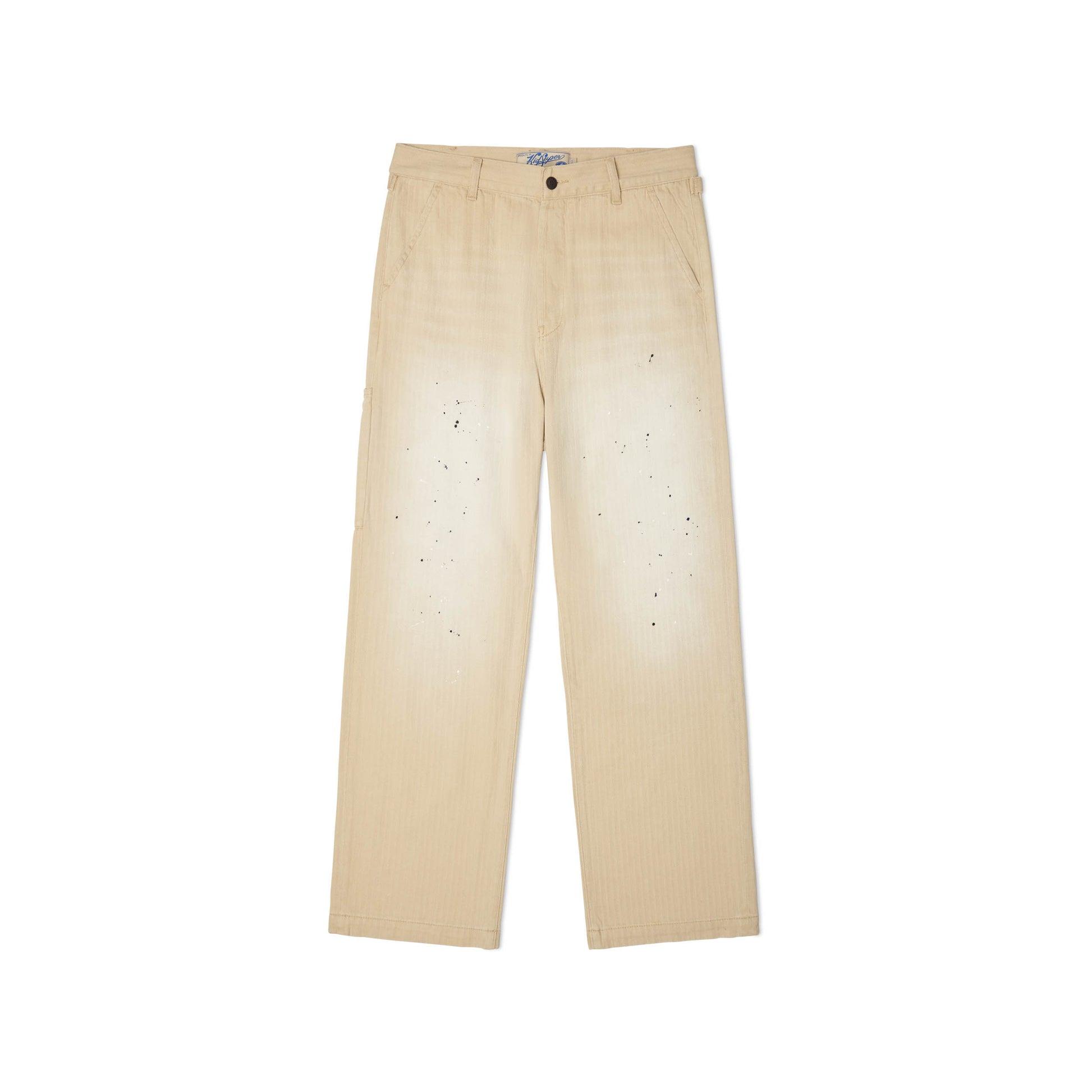 Painters Essentials Chore Pant [Tan] by KIDSUPER STUDIOS