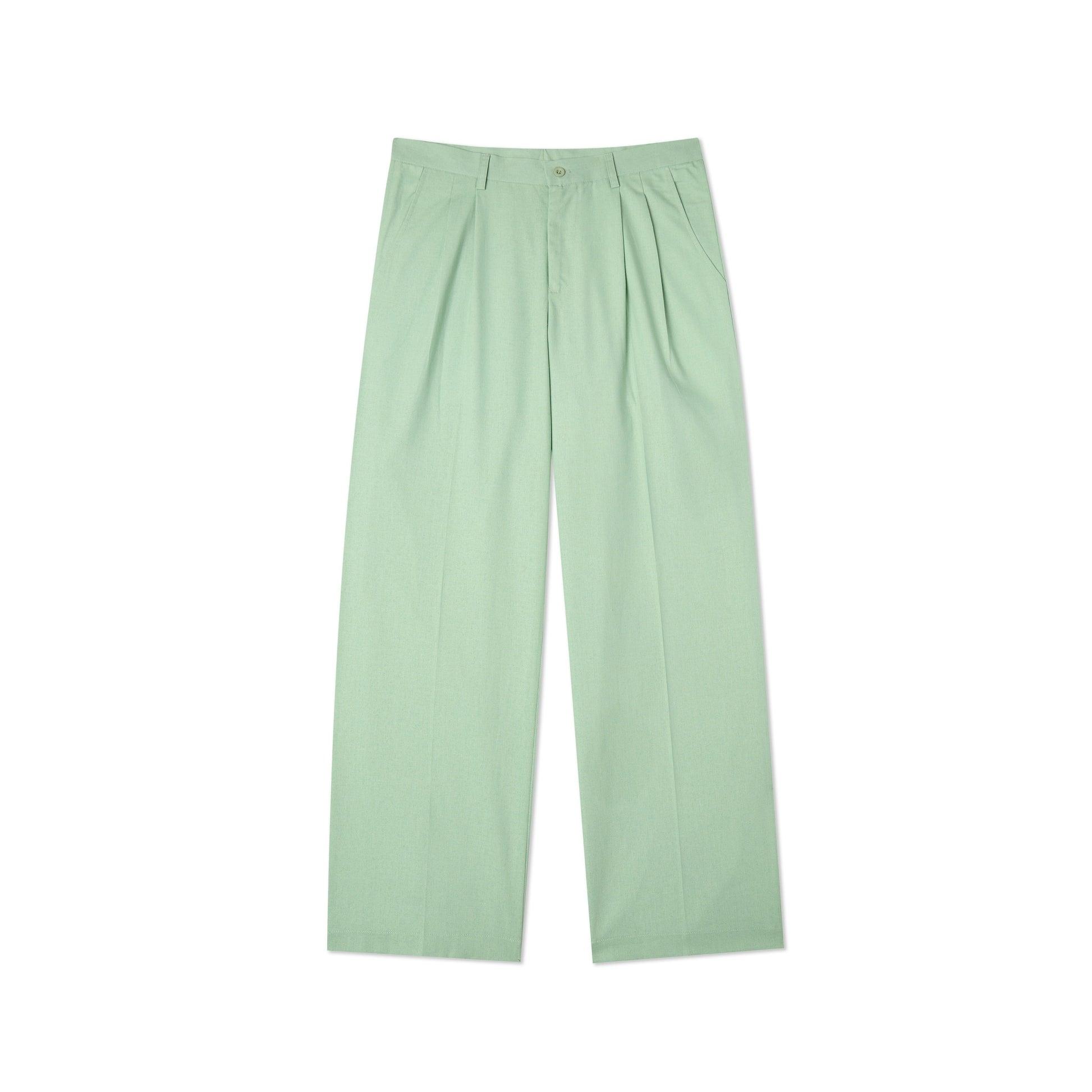 Patched Doodle Suit Wide Leg Bottom [Green] by KIDSUPER STUDIOS