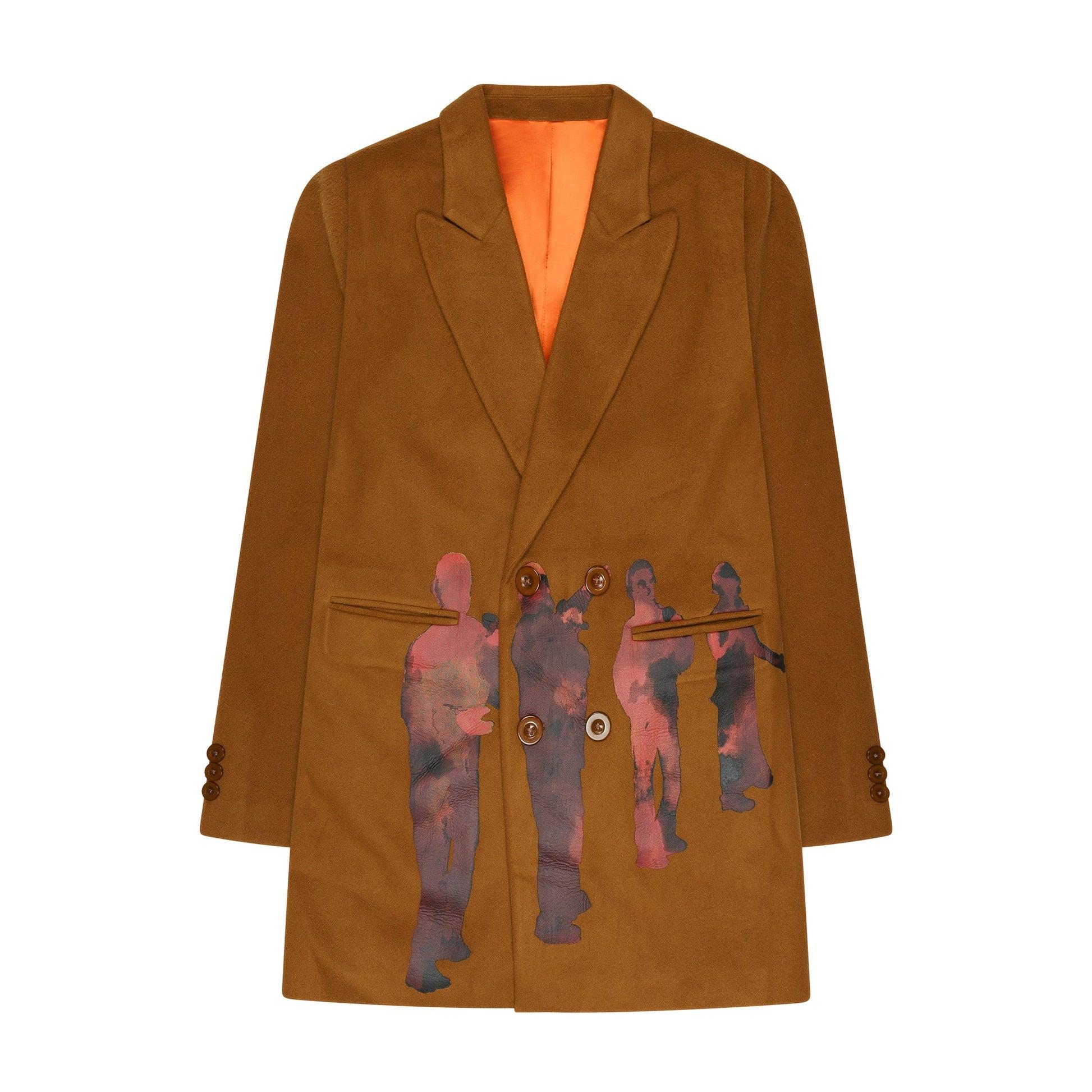 Performers Peacoat [Brown] by KIDSUPER STUDIOS