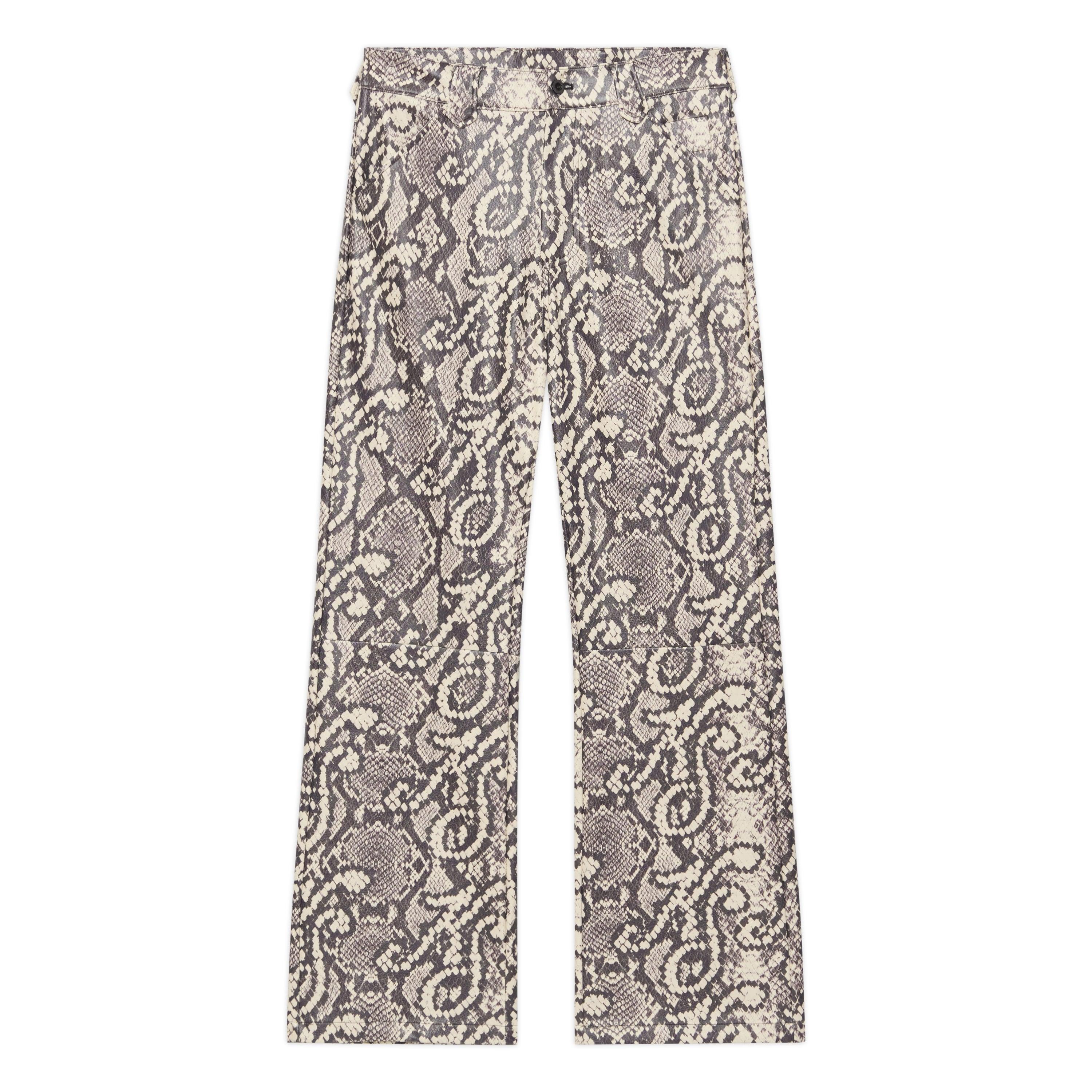 Printed Snakeskin Suit Bottom [White] by KIDSUPER STUDIOS