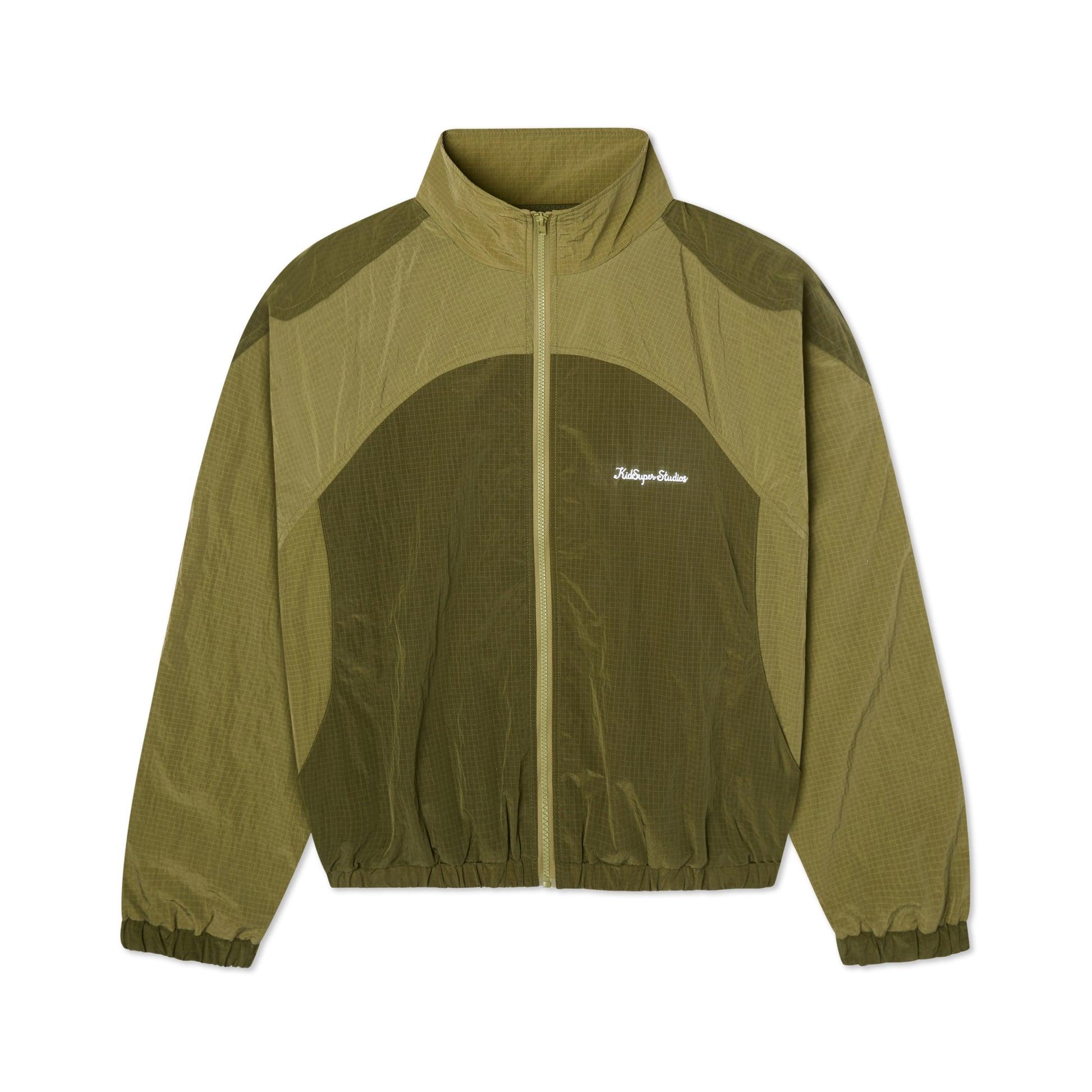 Ripstop Windbreaker Jacket [Olive] by KIDSUPER STUDIOS