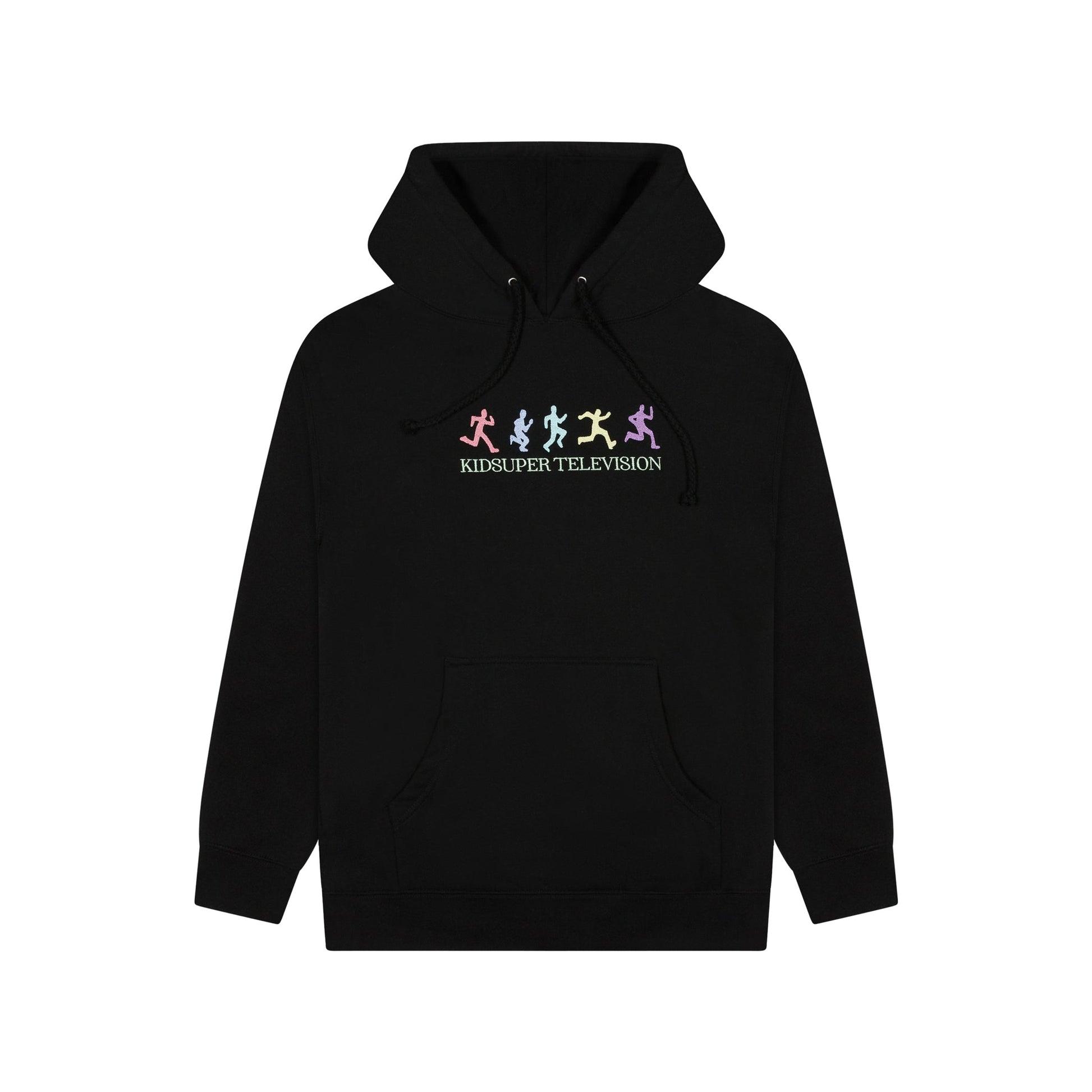 Running Guys Logo Hoodie by KIDSUPER STUDIOS