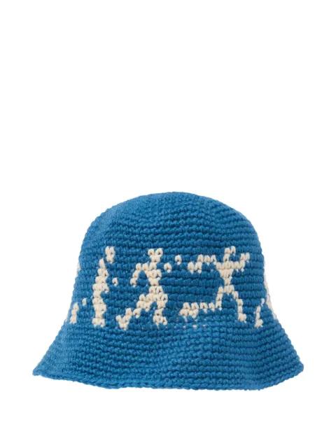 Running Guys bucket hat by KIDSUPER STUDIOS