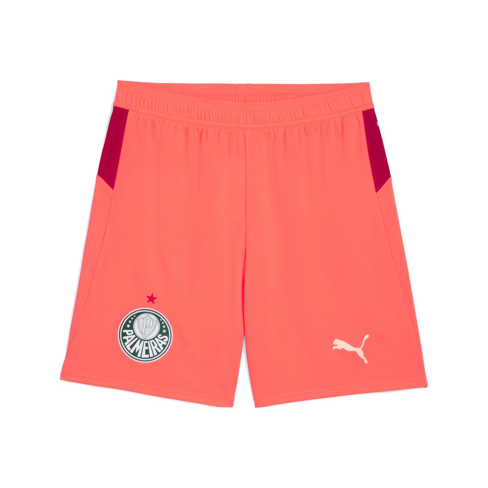 SE Palmeiras SHORTS REPLICA[Glowing Red/Dark Crimson] by KIDSUPER STUDIOS