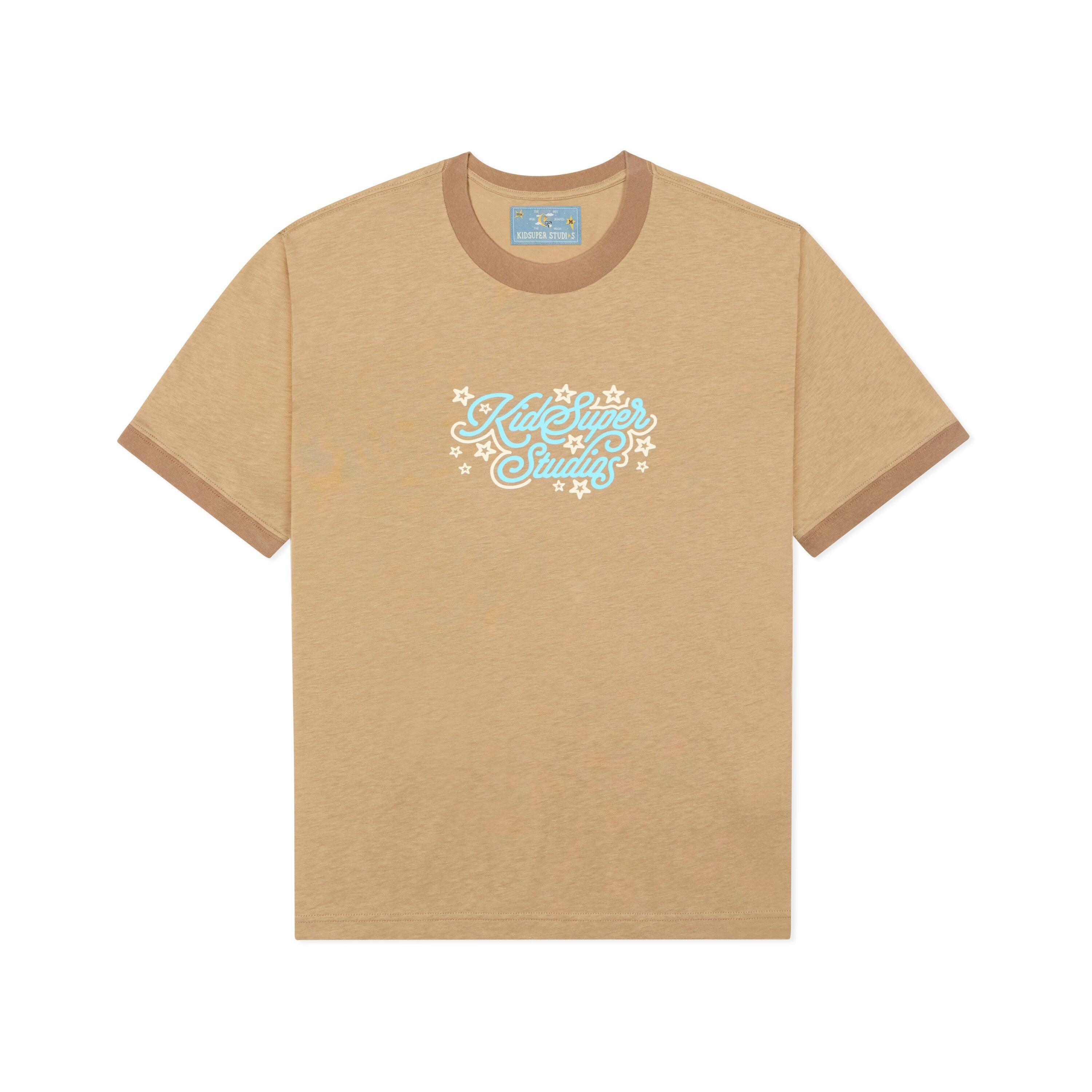 Stars Tee [Brown] by KIDSUPER STUDIOS