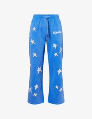 Stars Wide-Leg Cotton Jogging Bottoms by KIDSUPER STUDIOS