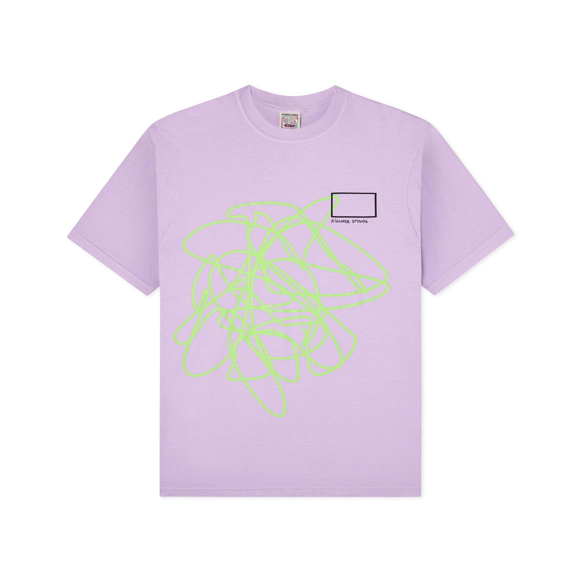 String Theory Scribble [Purple] by KIDSUPER STUDIOS