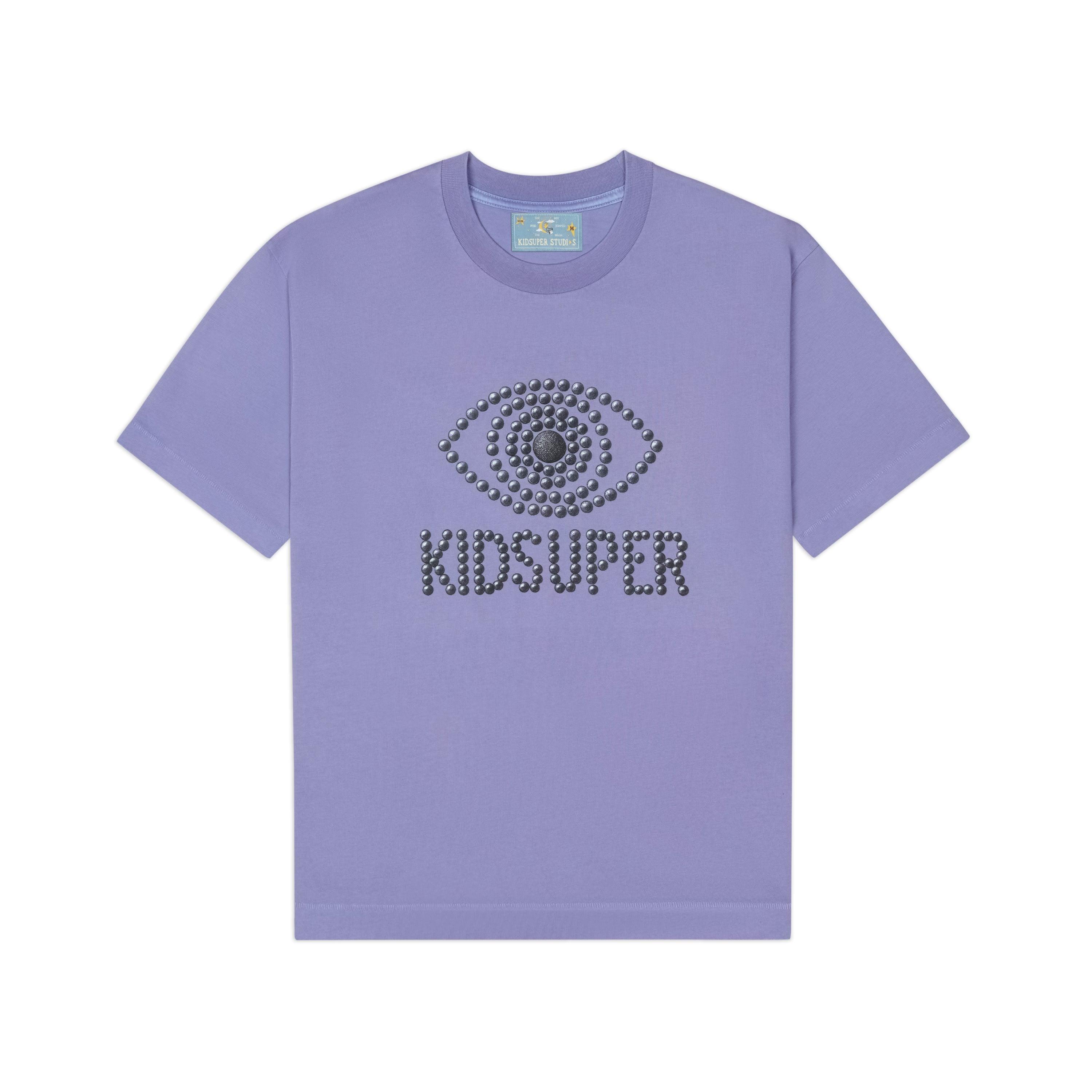 Studded Eye Tee [Plum] by KIDSUPER STUDIOS