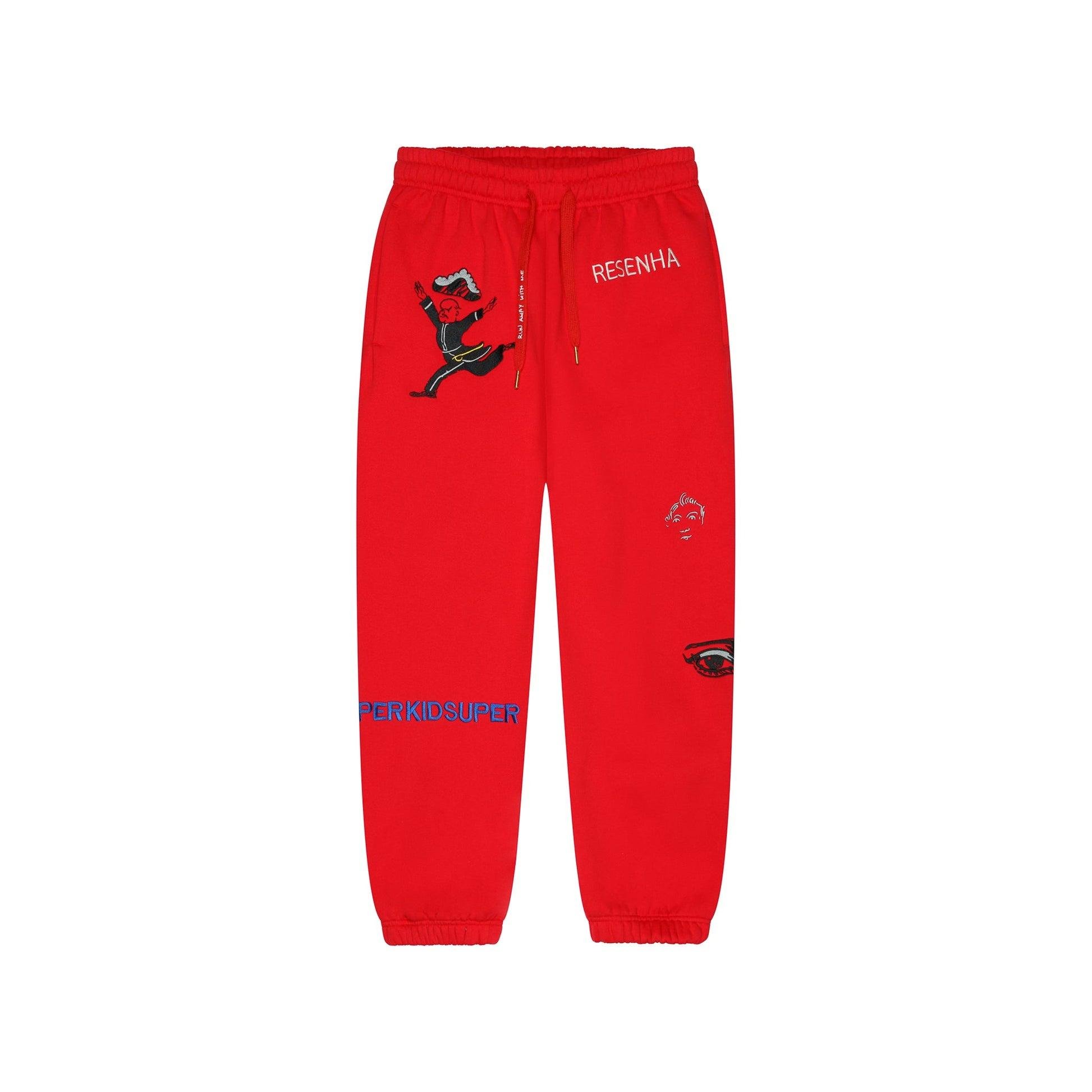 Super Sweatpants [Red] by KIDSUPER STUDIOS