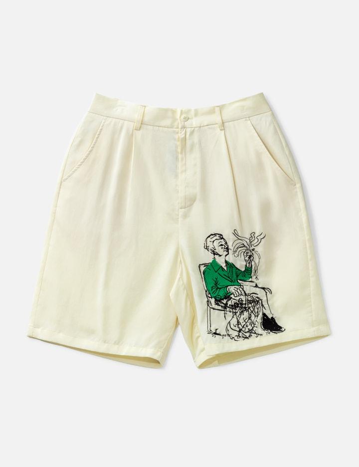 Technicolor Dreams Lycra Bermudas by KIDSUPER STUDIOS