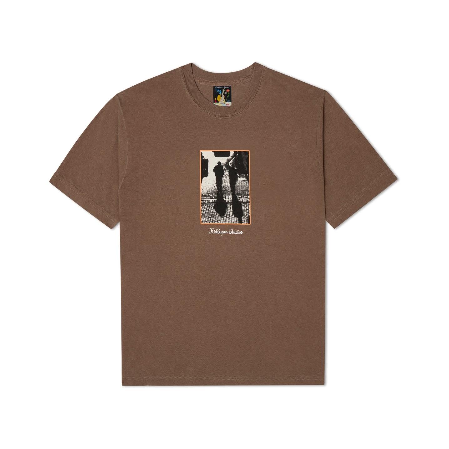 The Boys on the Cobble Road Tee [Brown] by KIDSUPER STUDIOS