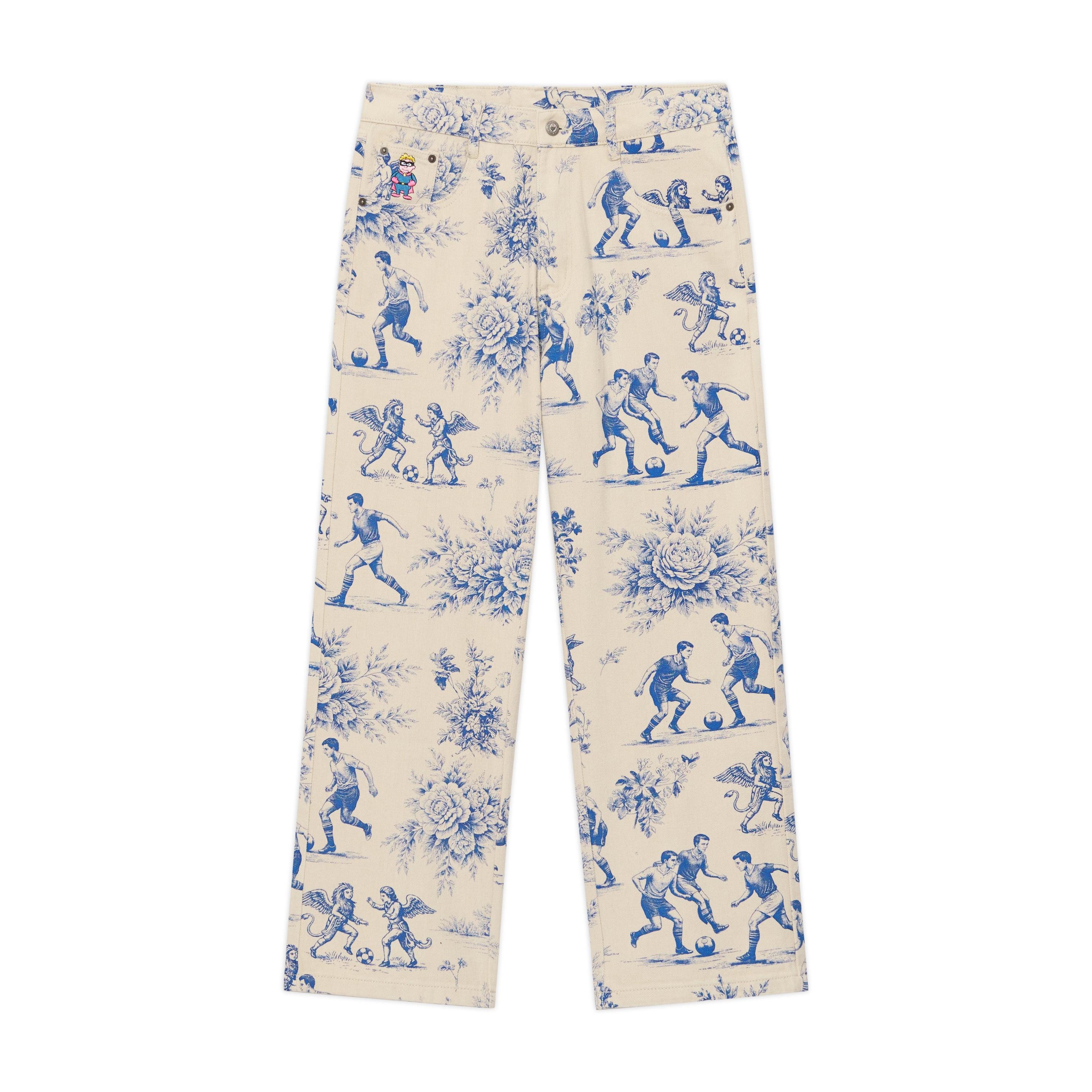 Toile de Jouy Pants [Cream] by KIDSUPER STUDIOS