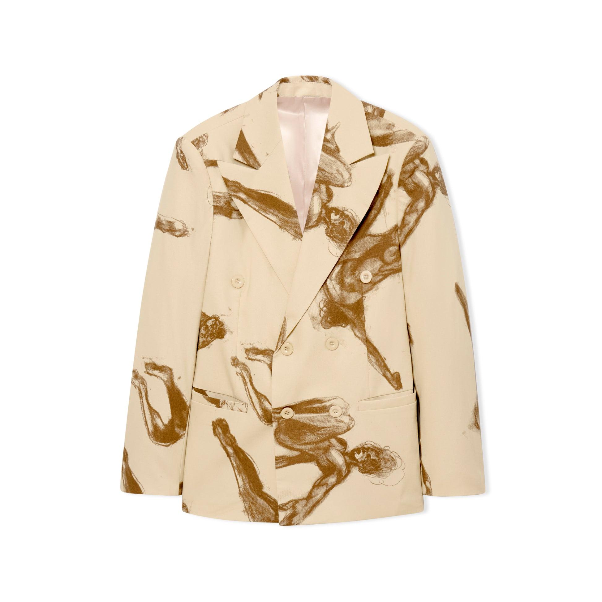 Trapeze Suit Top [Cream] by KIDSUPER STUDIOS