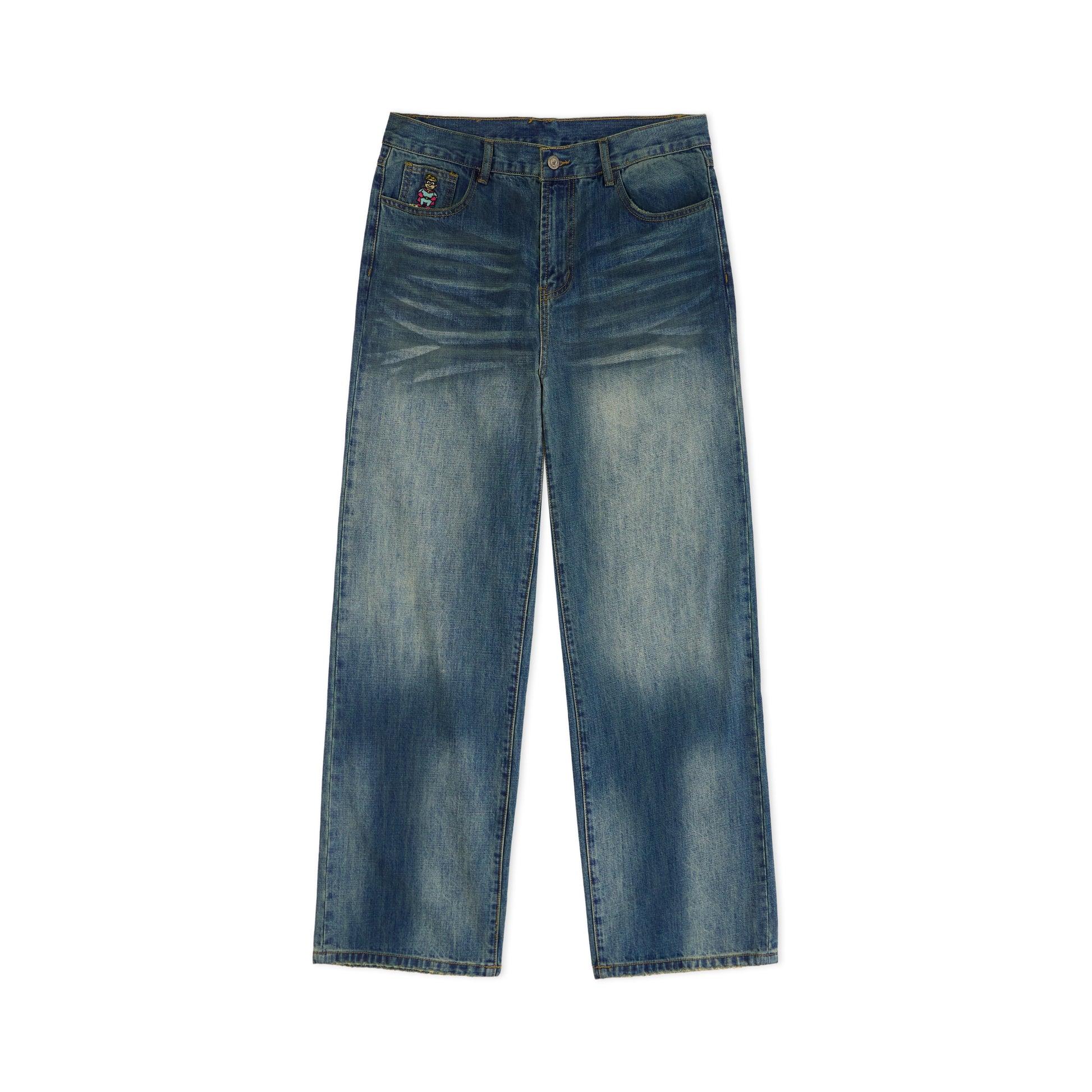 Washed Doves Denim [Blue] by KIDSUPER STUDIOS