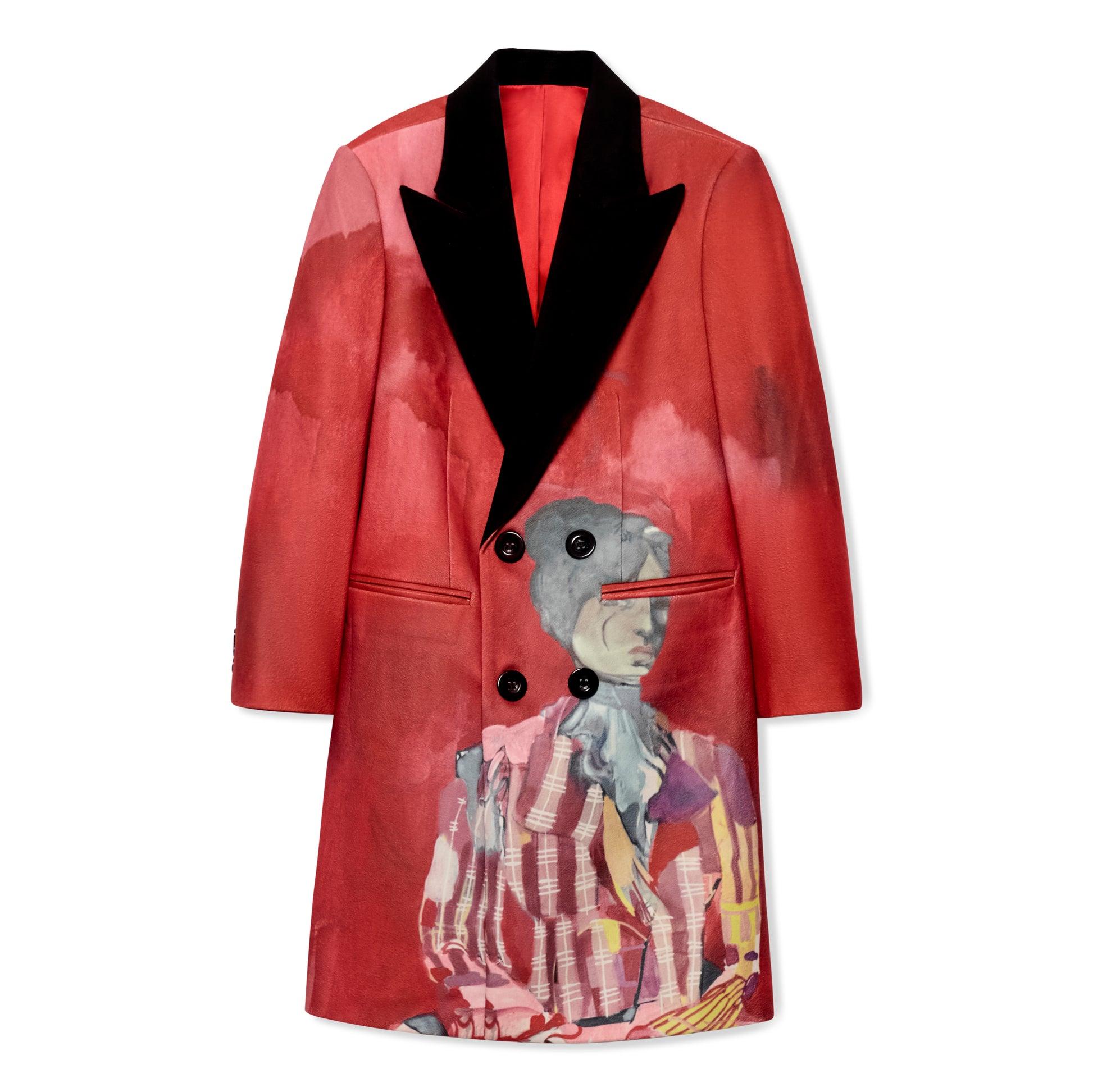Watercolor Girl Topcoat by KIDSUPER STUDIOS