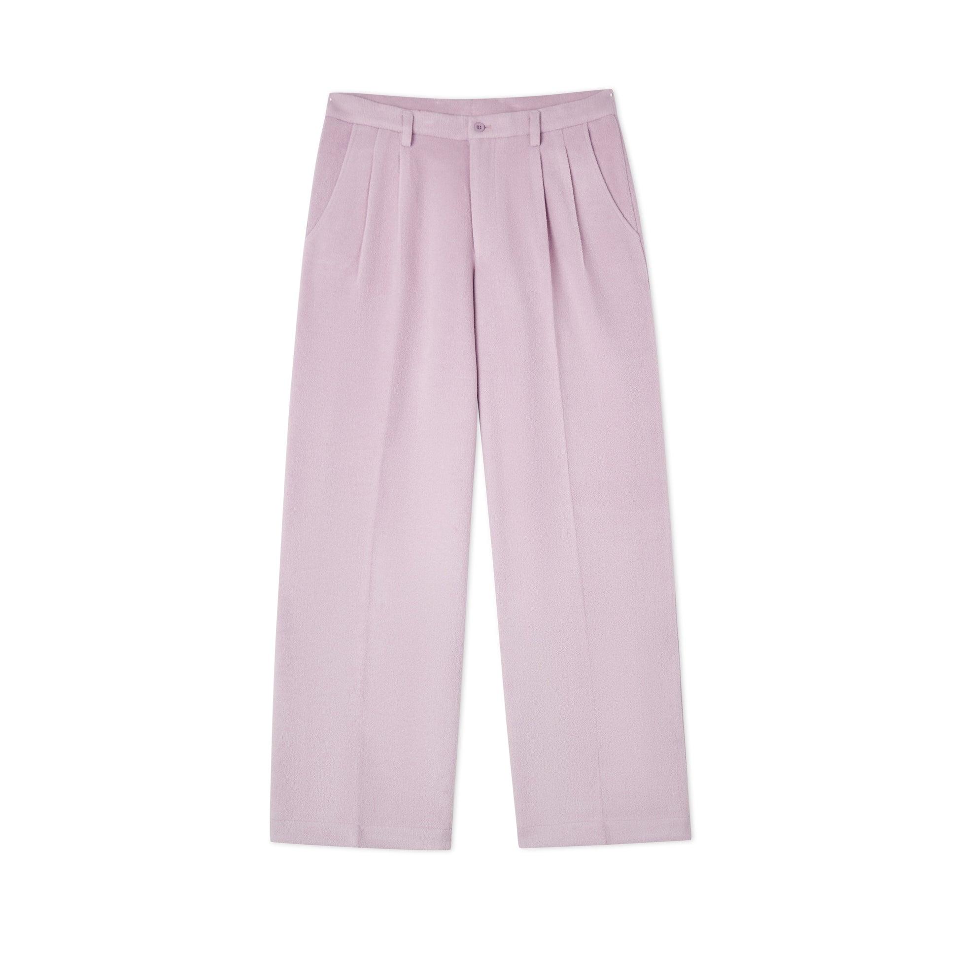 Wool Wide Leg Trouser [Lavender] by KIDSUPER STUDIOS
