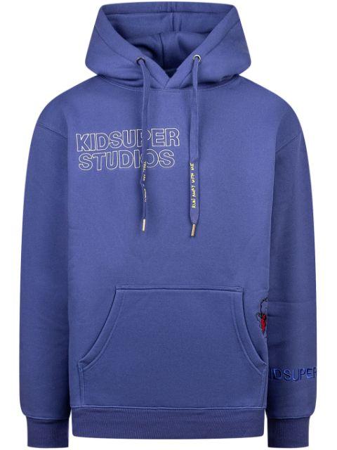 embroidered hoodie by KIDSUPER STUDIOS