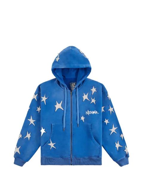 embroidered-logo hoodie by KIDSUPER STUDIOS