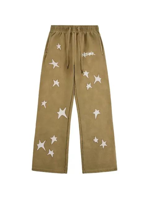 embroidered-logo track pants by KIDSUPER STUDIOS
