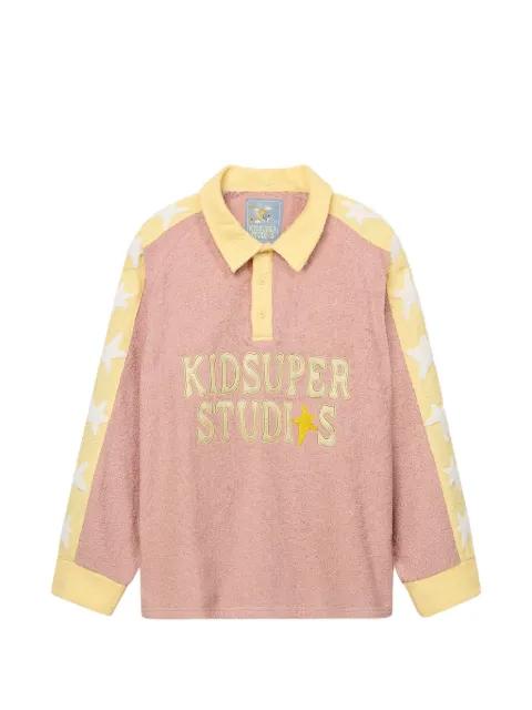 stars colourblock polo shirt by KIDSUPER STUDIOS