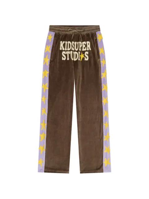 stars velour trousers by KIDSUPER STUDIOS
