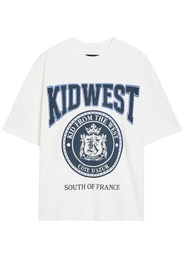 Cote Dzur printed cotton T-shirt by KIDWEST