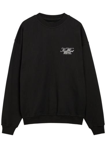 Logo-print cotton sweatshirt by KIDWEST