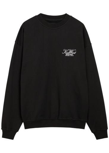 Logo-print cotton sweatshirt by KIDWEST