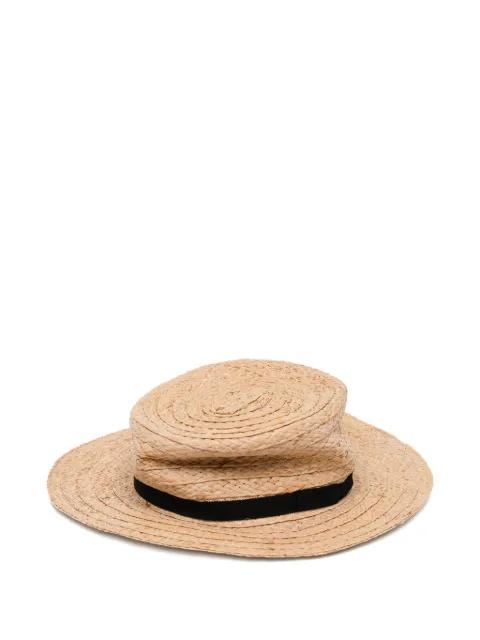Boater sun hat by KIJIMA TAKAYUKI