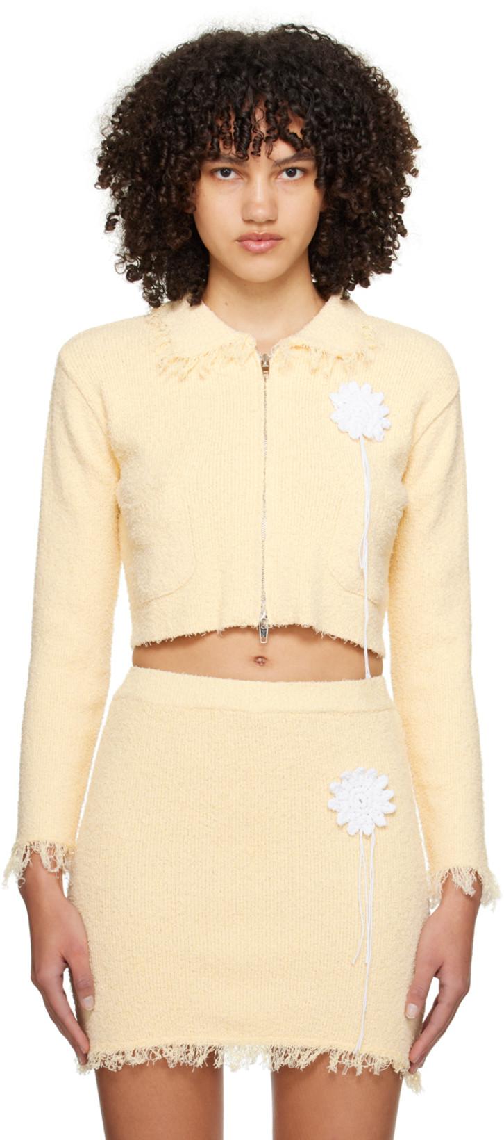 Yellow Sun Sweater by KIJUN