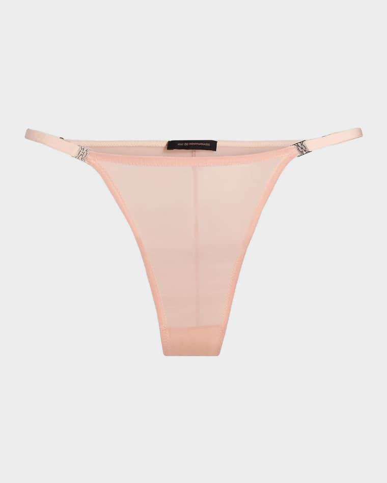 Brienne Stretch Mesh String Bikini Briefs by KIKI DE MONTPARNASSE
