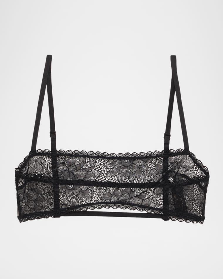 Dahlia Scalloped Lace Bandeau by KIKI DE MONTPARNASSE