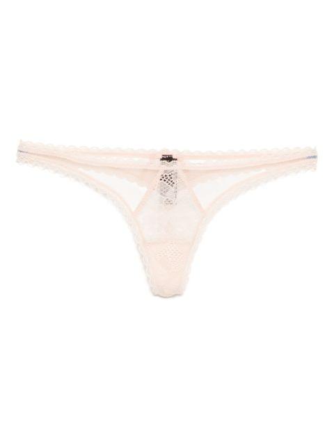 Dahlia lace thong by KIKI DE MONTPARNASSE