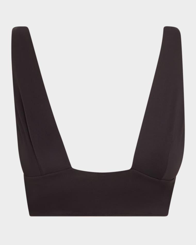 Echauffe Jersey Soft Plunge Bra by KIKI DE MONTPARNASSE