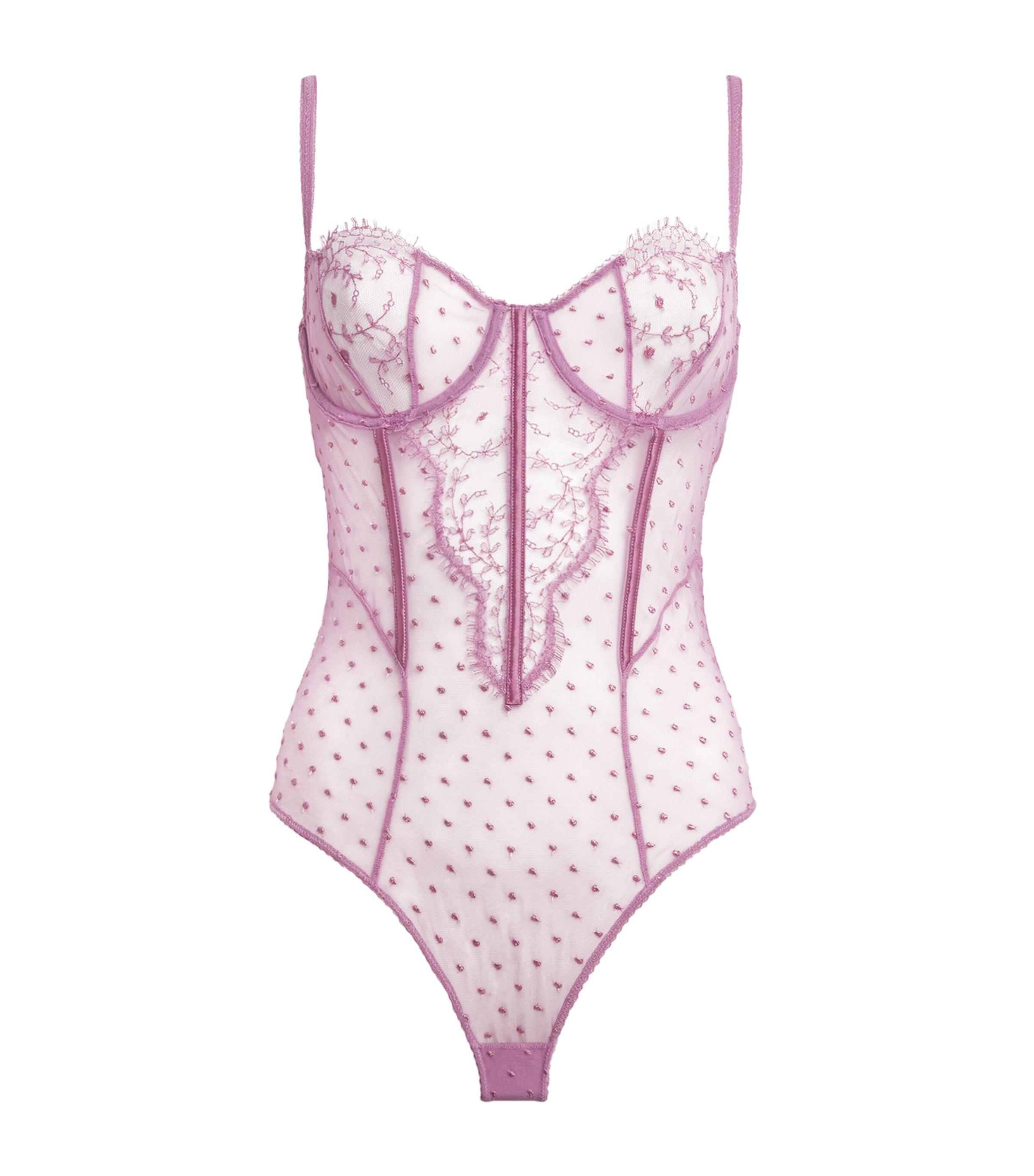 Kiki de Montparnasse Lace Merci Beaucoup Bodysuit by KIKI DE MONTPARNASSE