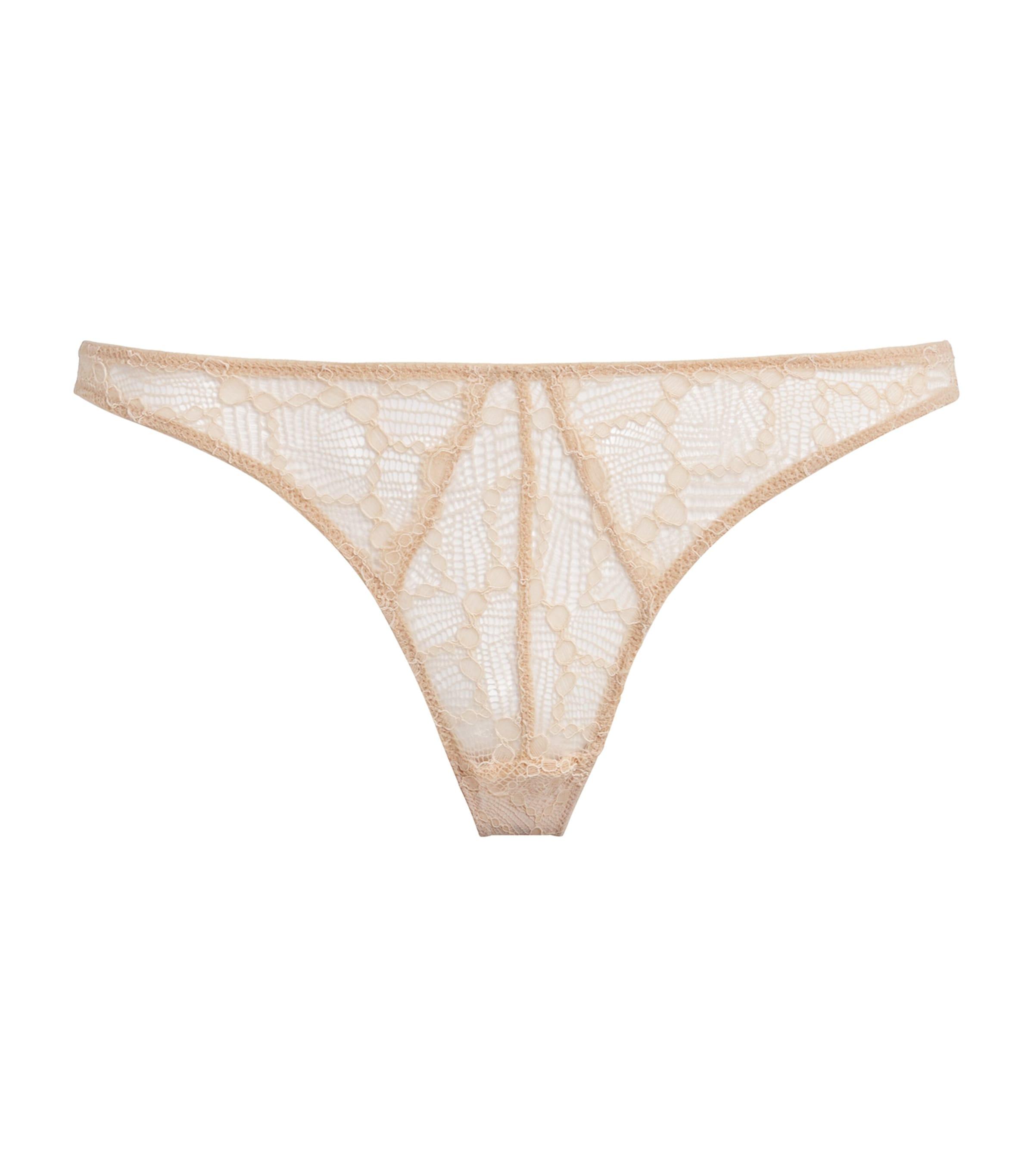 Kiki de Montparnasse Lace Mon Cheri Thong by KIKI DE MONTPARNASSE