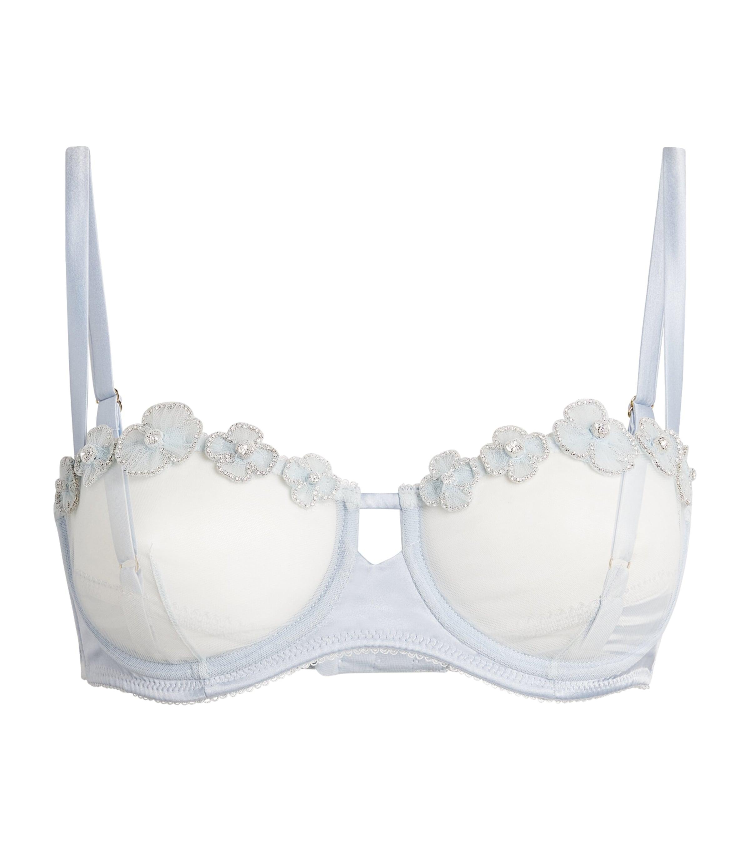 Kiki de Montparnasse Silk-Blend Chouchou Balconette Bra by KIKI DE MONTPARNASSE