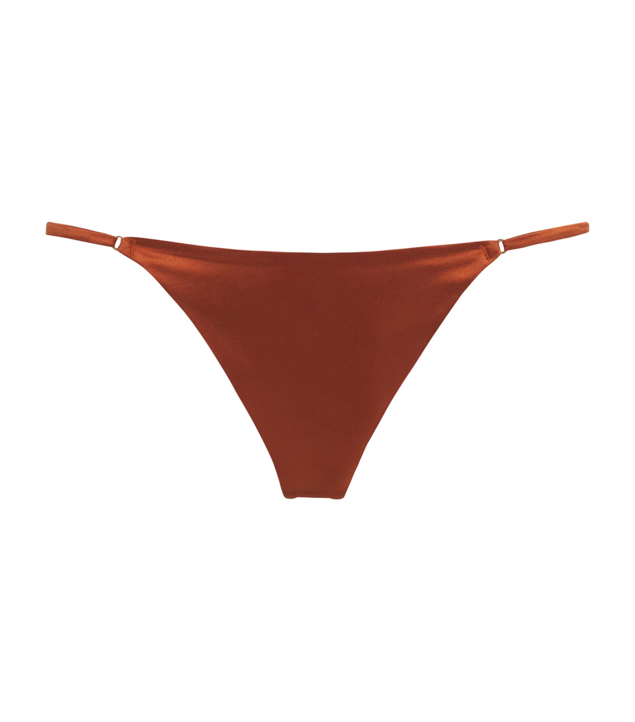 Kiki de Montparnasse Silk-Blend Tous Les Jours Thong by KIKI DE MONTPARNASSE