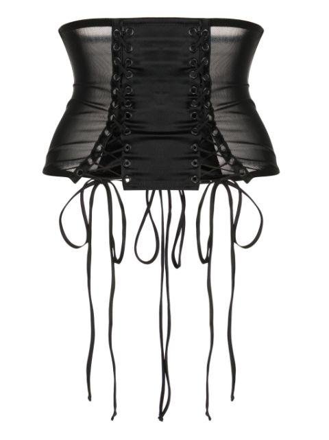 La Madame semi-sheer corset by KIKI DE MONTPARNASSE