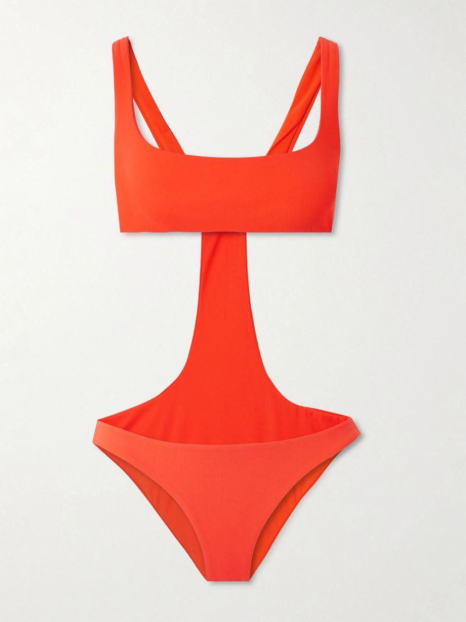 La Sirene cutout swimsuit by KIKI DE MONTPARNASSE