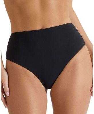 Lace-Up High Waist Bikini Bottom by KIKI DE MONTPARNASSE
