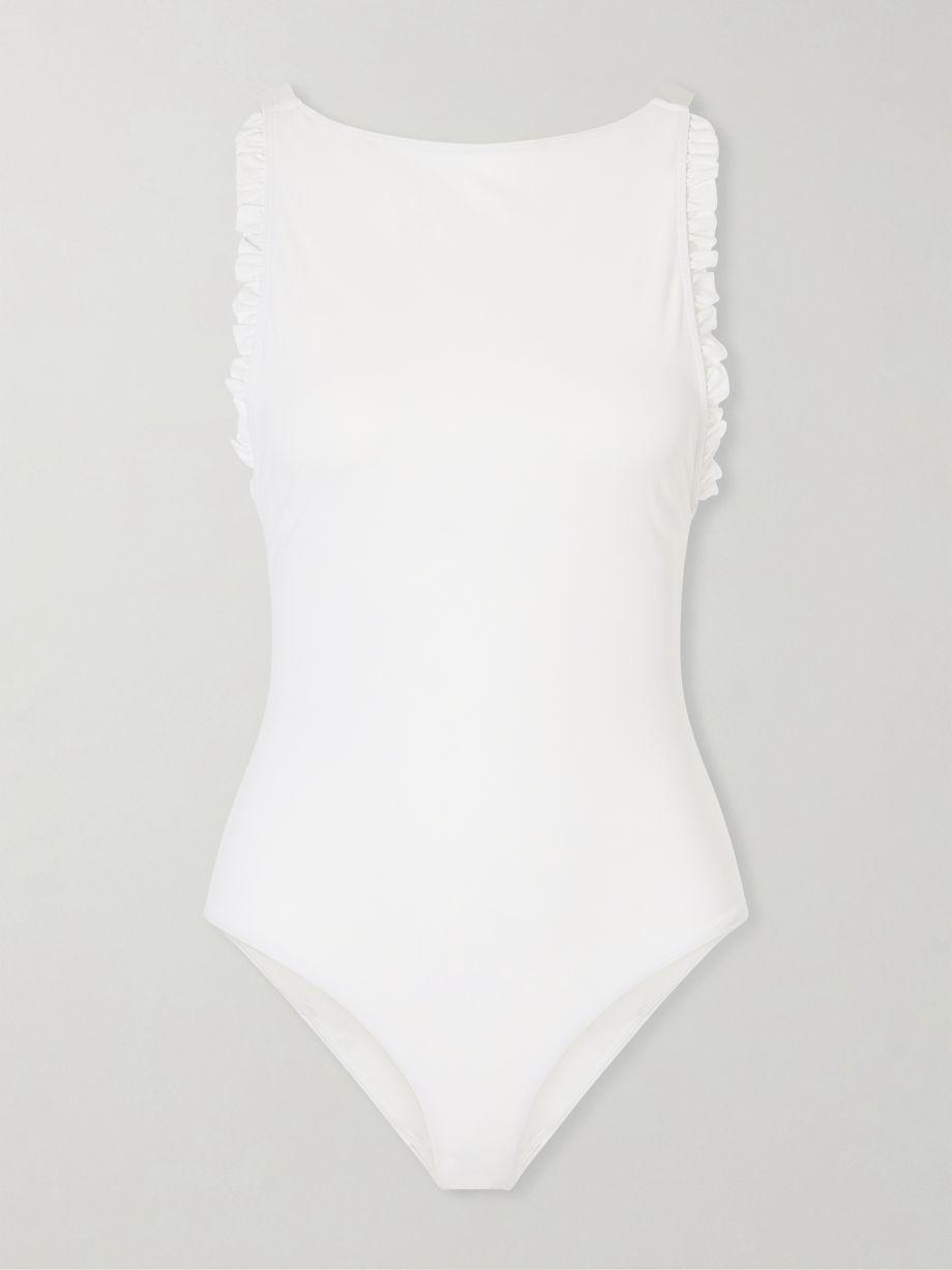 Louise ruchedswimsuit by KIKI DE MONTPARNASSE
