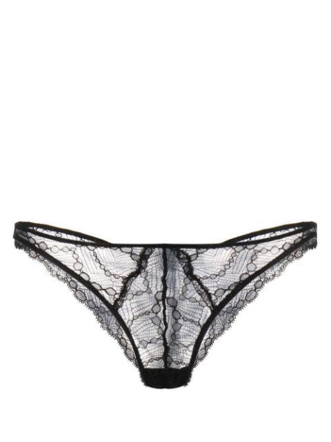 Mon Cheri lace thong by KIKI DE MONTPARNASSE