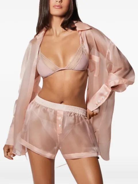 Organza long sleeve shirt by KIKI DE MONTPARNASSE