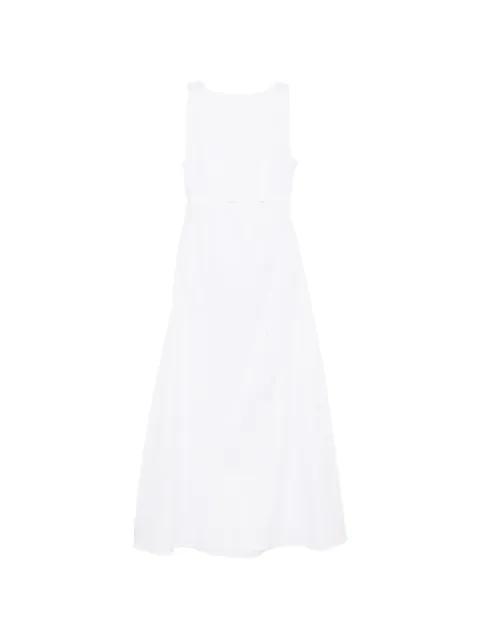 Simone cotton eyelet long dress by KIKI DE MONTPARNASSE