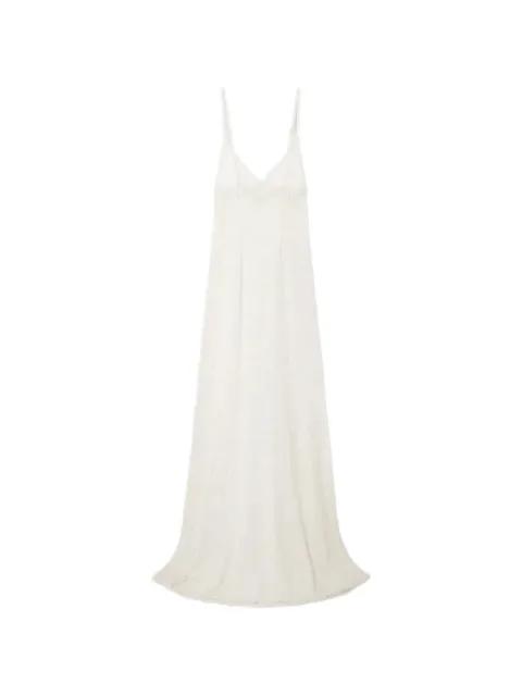 crochet-knit sleeveless maxi dress by KIKI DE MONTPARNASSE
