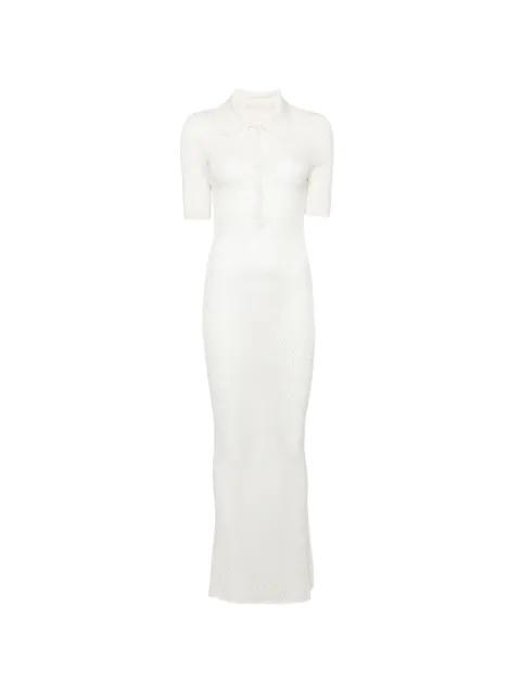 crochet polo dress by KIKI DE MONTPARNASSE