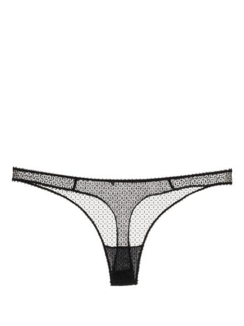 crochet semi-sheer thong by KIKI DE MONTPARNASSE